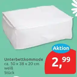 Budni Unterbettkommode weiß Angebot