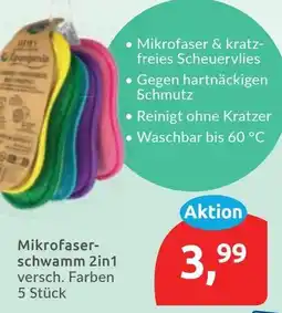 Budni Economia Mikrofaser-schwamm 2in1 Angebot