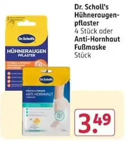 Rossmann Dr. Scholl's Hühneraugenpflaster Angebot