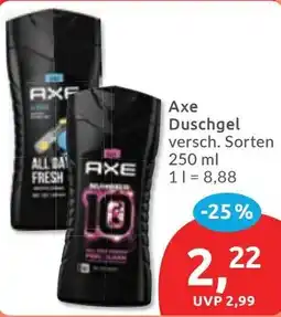 Budni Axe Duschgel Angebot