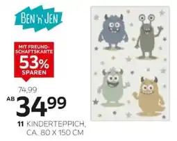 XXXLutz Ben 'n' Jen Kinderteppich Angebot