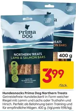 Rusta Hundesnacks Prima Dog Northern Treats Angebot