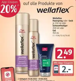 Rossmann wellaflex Haarspray oder -lack Angebot