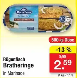 Zimmermann Rügenfisch Bratheringe in Marinade Angebot