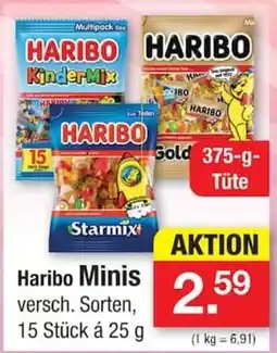 Zimmermann Haribo Minis Angebot
