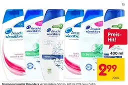 Rusta Shampoo Head & Shoulders Angebot