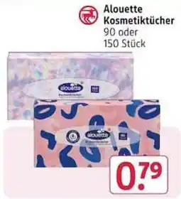 Rossmann Alouette Kosmetiktücher Angebot