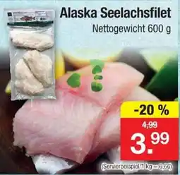 Zimmermann Alaska Seelachsfilet Angebot