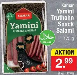 Zimmermann Kamar Yamini Truthahn Snack Salami Angebot