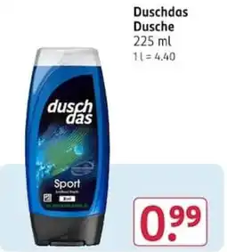 Rossmann Duschdas Dusche Angebot