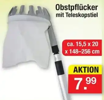 Zimmermann Obstpflücker mit Teleskopstiel Angebot