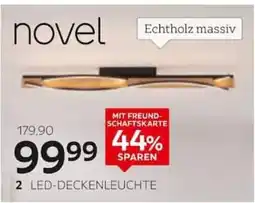 XXXLutz novel 2 LED-DECKENLEUCHTE Angebot