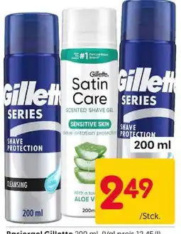 Rusta Gillette Satin Care Scented Shave Gel Angebot