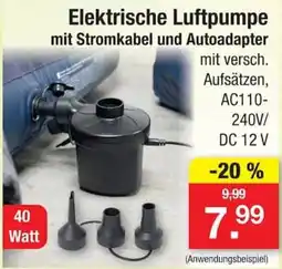 Zimmermann Elektrische Luftpumpe Angebot