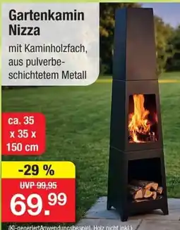 Zimmermann Gartenkamin Nizza Angebot