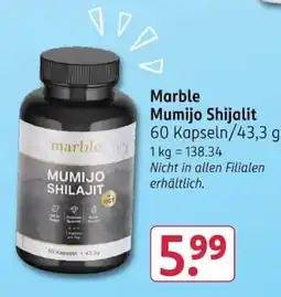 Rossmann Marble Mumijo Shijalit Angebot
