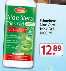 Rossmann Schaebens Aloe Vera Trink Gel Angebot