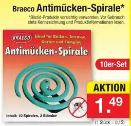 Zimmermann Braeco Antimücken-Spirale Angebot