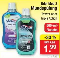 Zimmermann Odol Med 3 Mundspülung Angebot