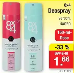 Zimmermann 8x4 Deospray Angebot
