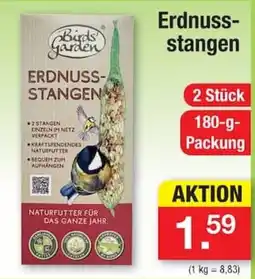 Zimmermann Birds' Garden Erdnuss-Stangen Angebot