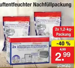 Zimmermann Premium Luftentfeuchter-Nachfüllpackungen Angebot