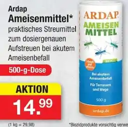 Zimmermann Ardap Ameisenmittel Angebot