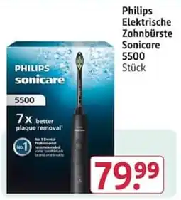 Rossmann Philips Elektrische Zahnbürste Sonicare 5500 Angebot