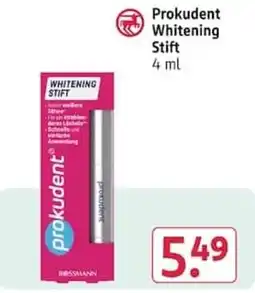 Rossmann Prokudent Whitening Stift Angebot