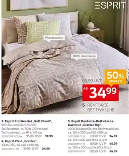 XXXLutz Esprit Renforcé-Bettwäsche-Garnitur „Scatter Big“ Angebot