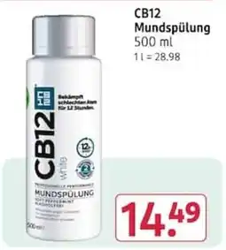 Rossmann CB12 Mundspülung Angebot