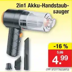 Zimmermann 2in1 Akku-Handstaubsauger Angebot