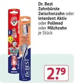 Rossmann Dr. Best Zahnbrüste Angebot