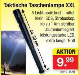 Zimmermann Taktische Taschenlampe XXL Angebot