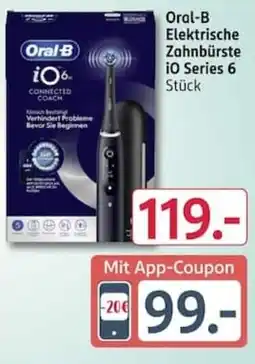 Rossmann Oral-B Elektrische Zahnbürste iO Series 6 Angebot