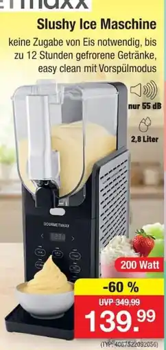 Zimmermann Slushy Ice Maschine GOURMETMAXX Angebot
