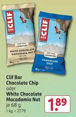 Rossmann Clif Bar Chocolate Chip Angebot