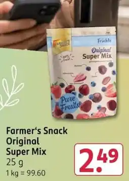 Rossmann Farmer's Snack Original Super Mix Angebot