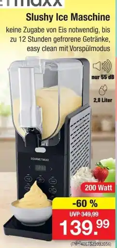 Zimmermann Slushy Ice Maschine GOURMETMAXX Angebot