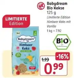 Rossmann Babydream Bio Kekse Angebot