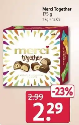 Rossmann Merci Together Angebot