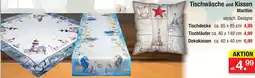 Zimmermann Tischwäsche und Kissen Maritim Angebot