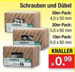 Zimmermann Schrauben und Dübel Angebot