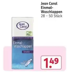 Rossmann Jean Carol Einmal-Waschlappen Angebot