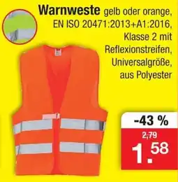 Zimmermann Warnweste Angebot