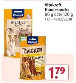 Rossmann Vitakraft Hundesnacks Angebot