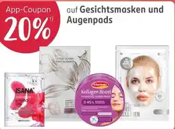 Rossmann Schaebens Kollagen Boost Hydrogel Augen-Pads Angebot