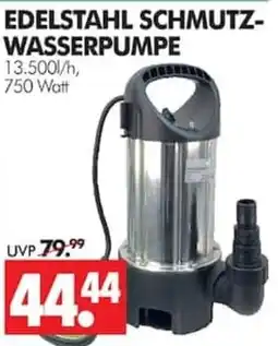 Wreesmann EDELSTAHL SCHMUTZWASSERPUMPE Angebot