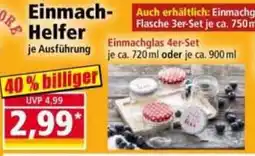 Norma Einmach Helfer Angebot