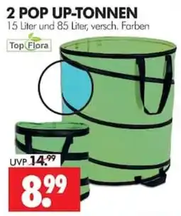 Wreesmann 2 POP UP-TONNEN Top Flora Angebot